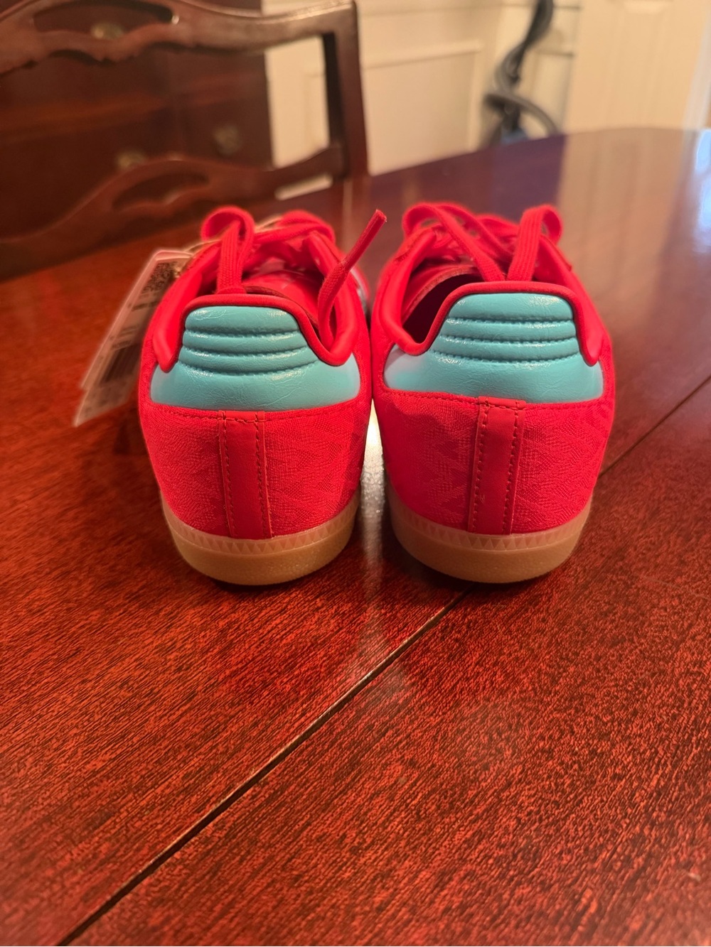 NWT adidas Samba OG
Red Pulse Aqua (Women's 6.5) - Picture 3 of 7